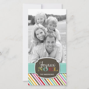 Bright Modern Customisable Photo Card