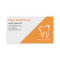 Bright Modern Dentist Business Cards