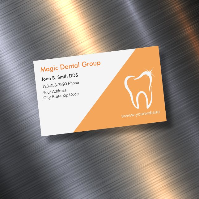 Bright Modern Dentist Office Business Cards (Creator Uploaded)