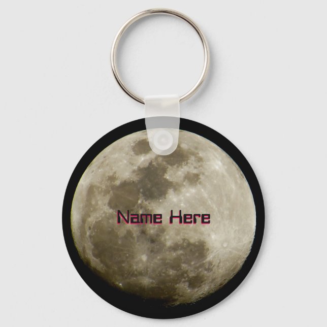 Bright Moon Key Ring (Front)