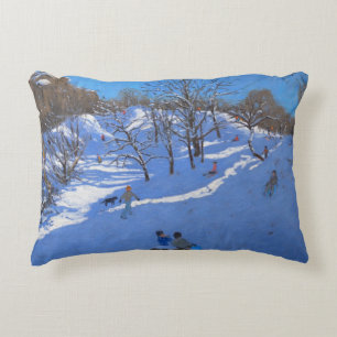 Bright Morning at Black Pool 2009 Decorative Cushion