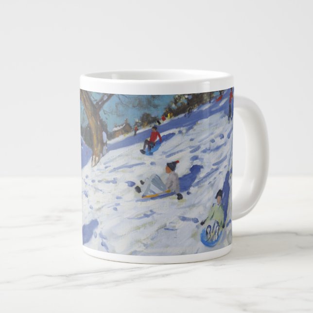 Bright morning Chatsworth 2013 Large Coffee Mug (Front Right)