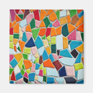 Bright Mosaic Tiles Magnet