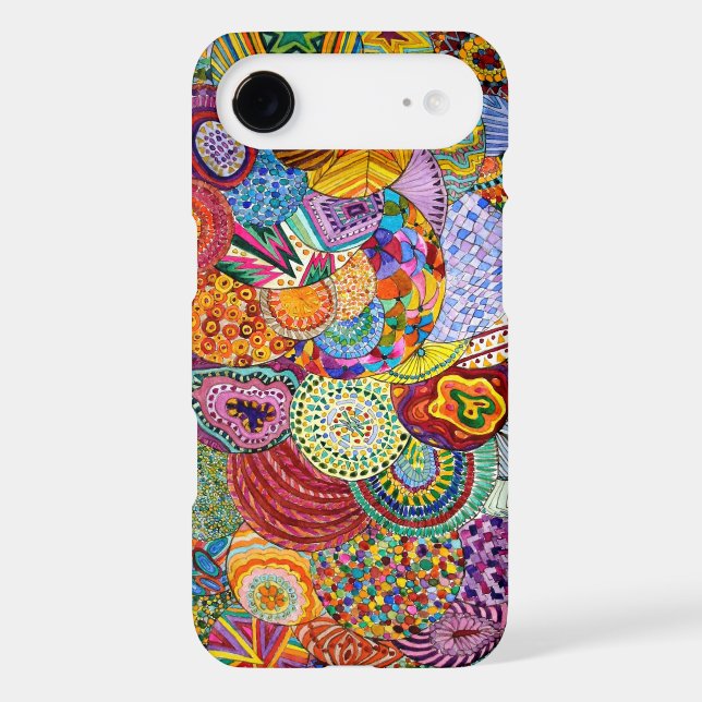 Bright multi-nanoscapes IPhone6 Case (Back)