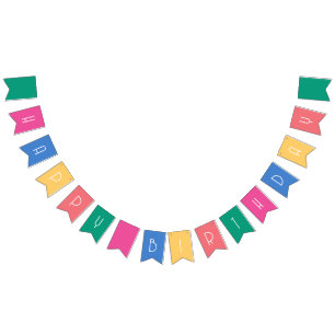 Bright Multicolor  Bunting