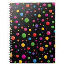 Bright Multicolor Polka Dots