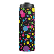 Bright Multicolor Polka Dots