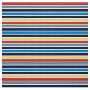 Bright multicolored horizontal stripes. fabric