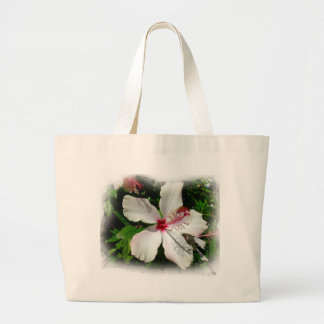 BRIGHT NATURE OF BEAUTY LARGE TOTE BAG
