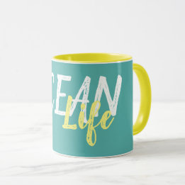 bright nautical OCEAN LIFE | Mug