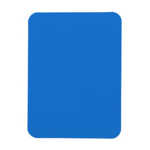 Bright navy blue (solid colour) magnet