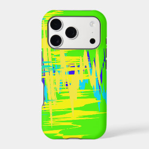 Bright Neon Coloured Pattern Design