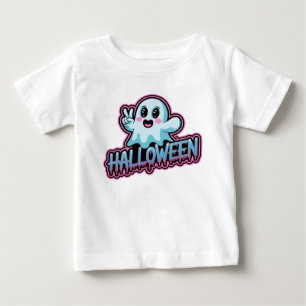 Bright neon Halloween vector Baby T-Shirt