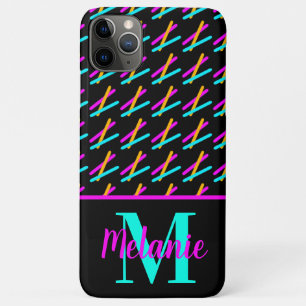 Bright Neon Laser Action Flourescent Fun iPhone 11 Pro Max Case