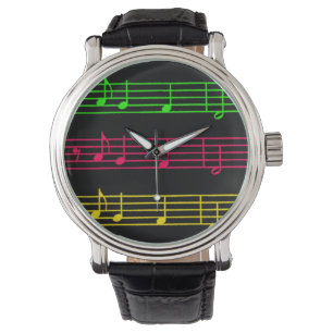 Bright Neon Notes - Watch