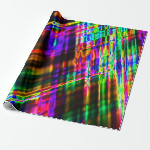 Bright Neon Wrapping Paper