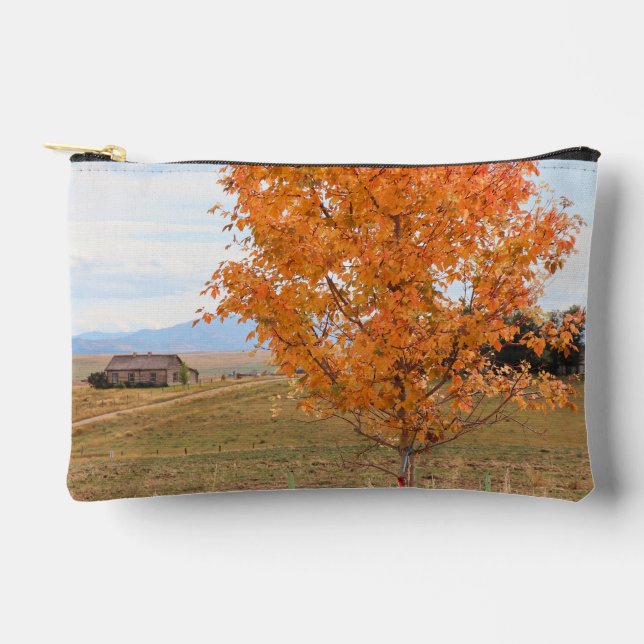 Bright October  Accessory Pouch (Front)