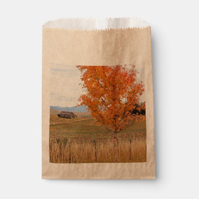 Bright October  Favour Bags (Front)