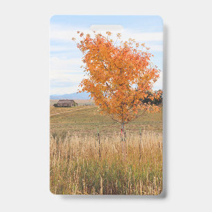 Bright October ID Badge