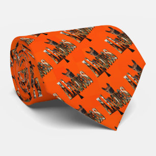 Bright Orange Alpaca, Neck Tie