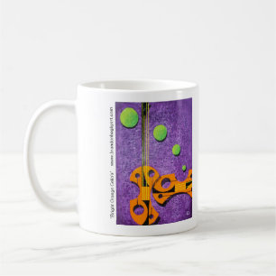 Bright Orange Cello's Coffee Mug