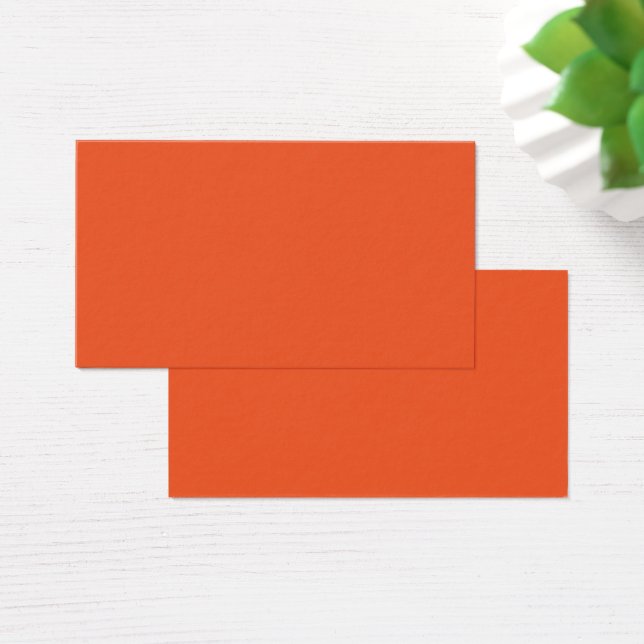 Bright Orange Minimalist Solid Background (Desk)