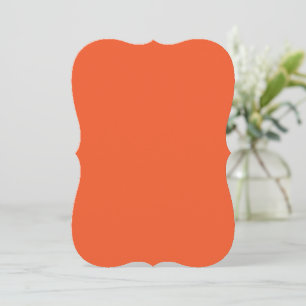 Bright Orange Minimalist Solid Background