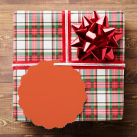 Bright Orange Minimalist Solid Background