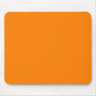 Bright Orange Mouse Mat