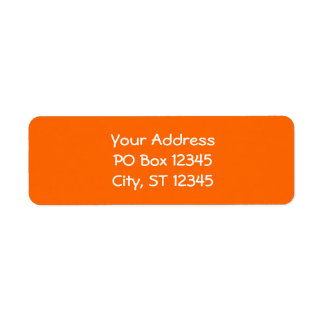 Bright Orange Solid Colour