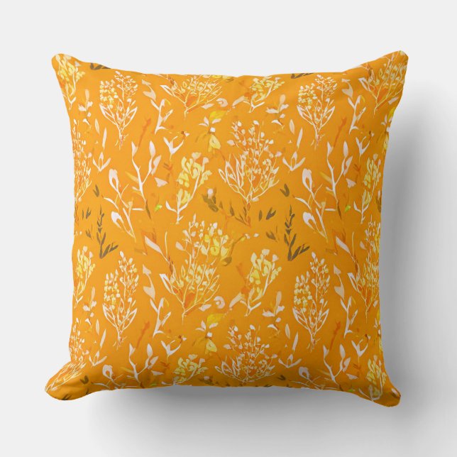  Bright orange spring cushion (Front)