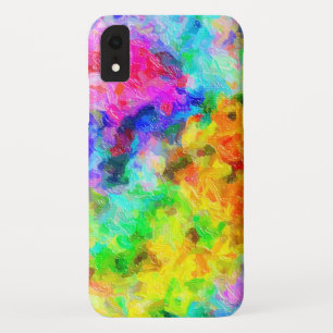 Bright Paintbrush Colours iPhone XR Case