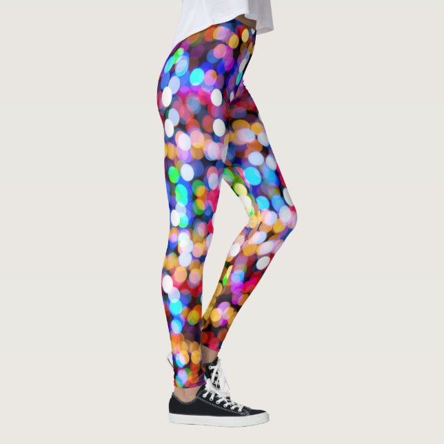 Bright Party Lights Leggings (Right)