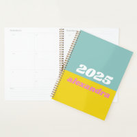 Bright Pastels Colour Block 2021 Personalised