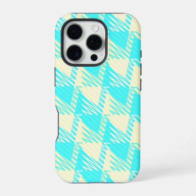 Bright Pattern Design iPhone Case (Back)