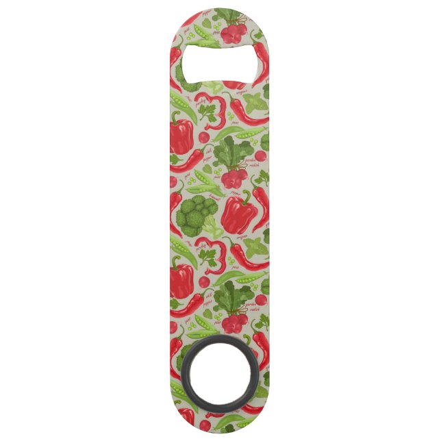 Bright pattern from fresh vegetables (Front)