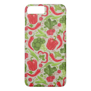 Bright pattern from fresh vegetables iPhone 8 plus/7 plus case