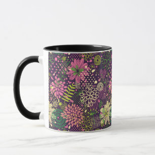 Bright pattern mug