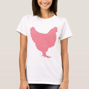 Bright patterned chicken T-Shirt