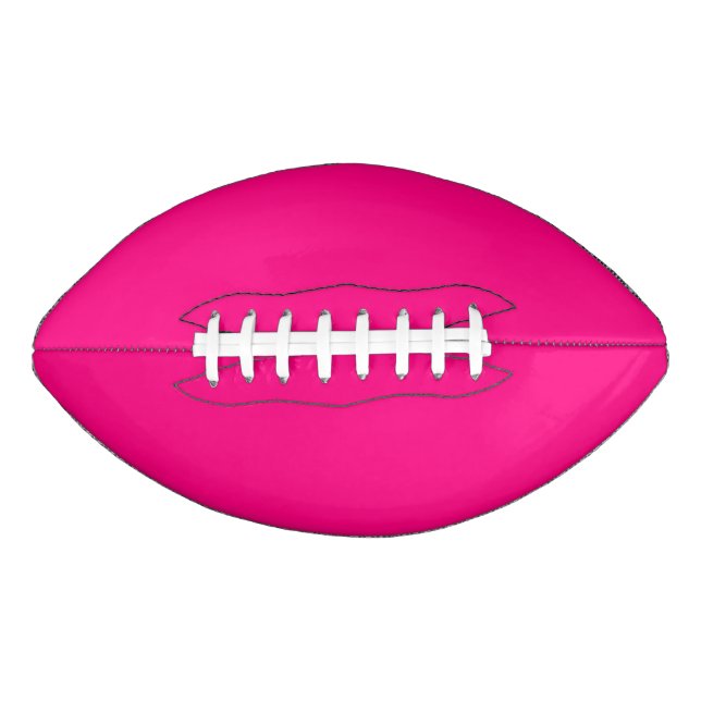 Bright Pink American Football (Front)