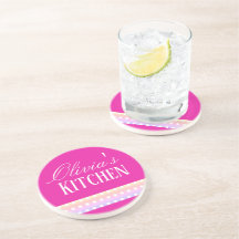 Bright Pink and Pola Dots