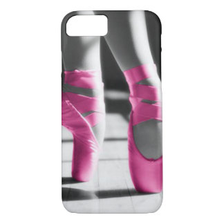 Bright Pink Ballet Shoes iPhone 8/7 Case
