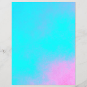 Bright Pink & Blue Scrapbook Paper