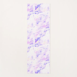 Bright pink blue Yoga mat. Mat