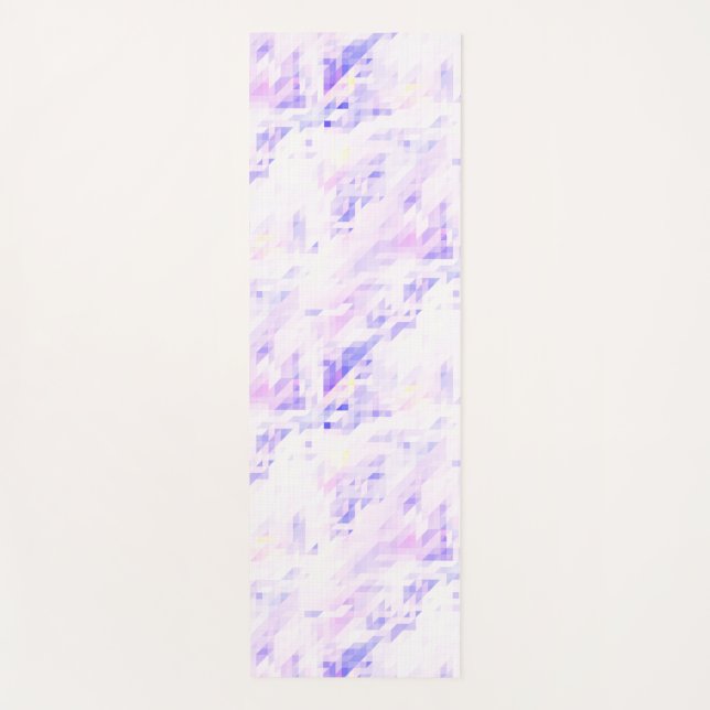 Bright pink blue Yoga mat. Yoga Mat (Front)