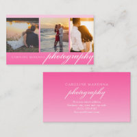 Bright Pink Collage 3-photo Photography