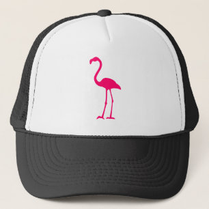 Bright Pink Flamingo Trucker Hat