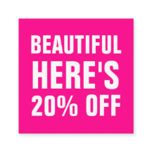 Bright pink minimalist trendy simple modern