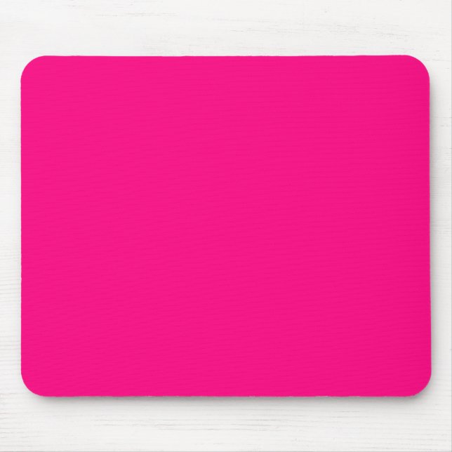 Bright Pink Mouse Mat (Front)