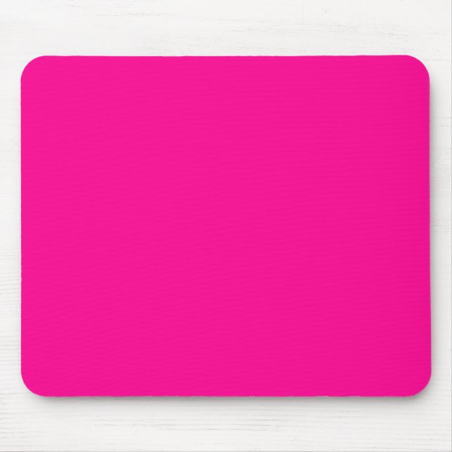 Bright Pink Mouse Mat (Front)